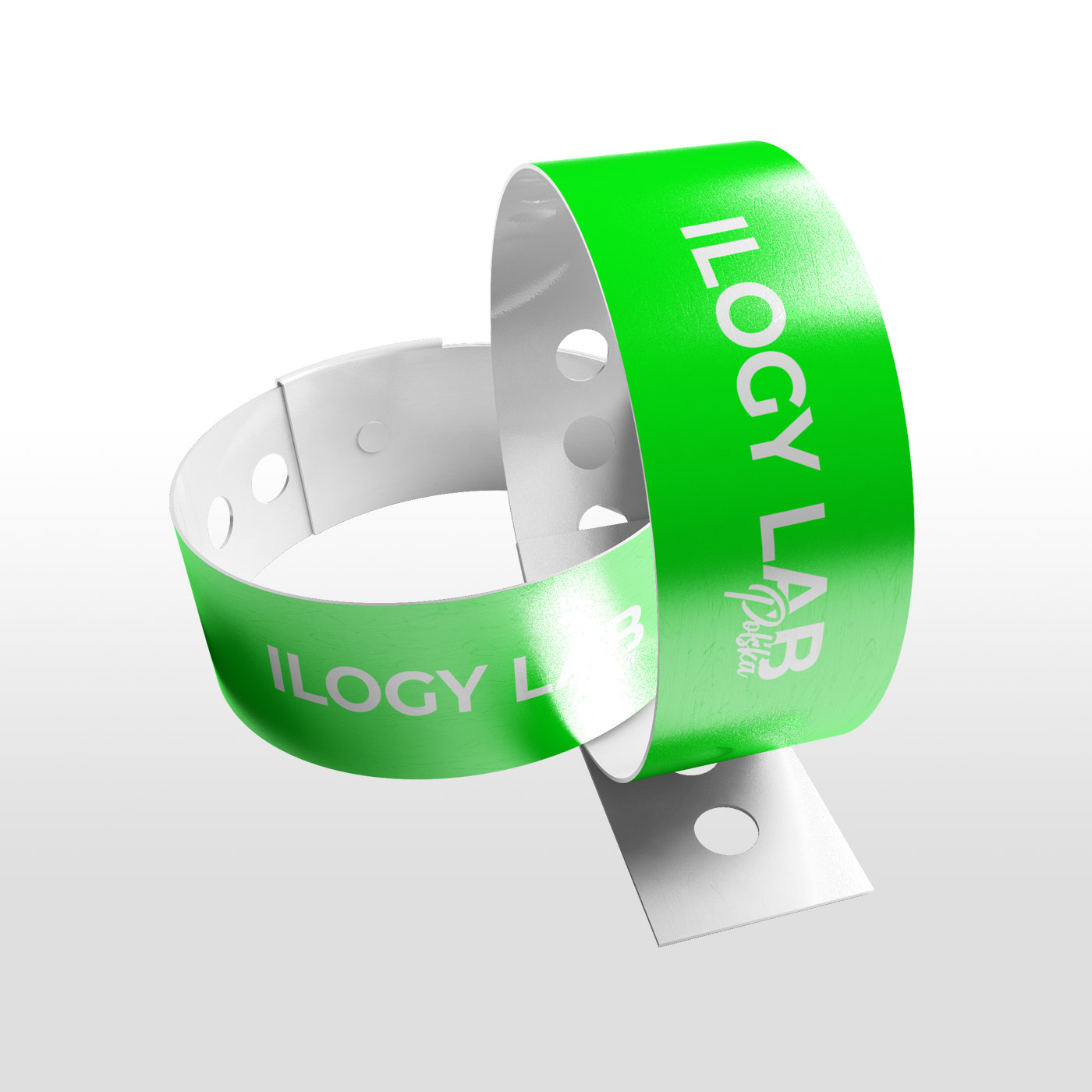 Opaski winylowe z nadrukiem (NEON ZIELONY) Opaski winylowe z nadrukiem (NEON ZIELONY)